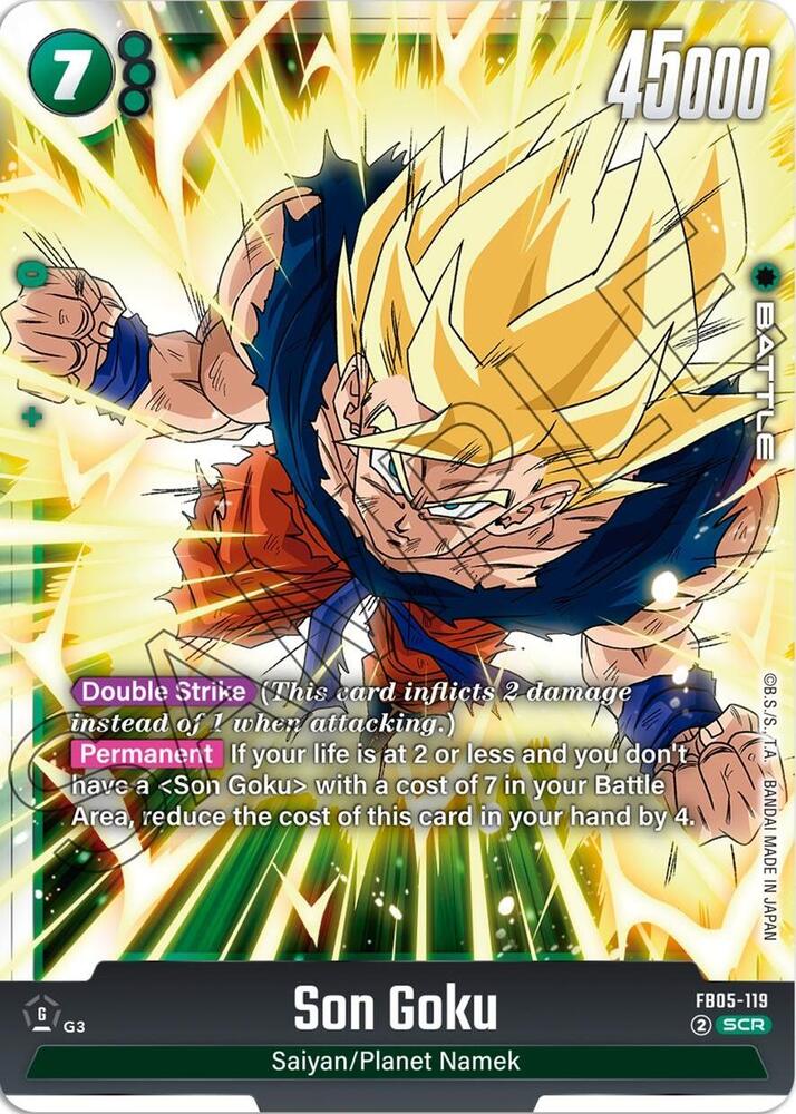 PSA 10 Son Goku | FB05-119 | New Adventure