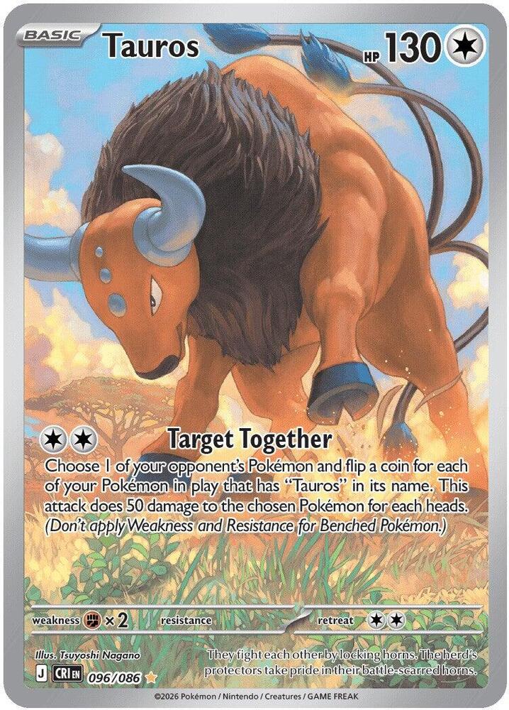 Tauros | 096/086 | Chaos Rising