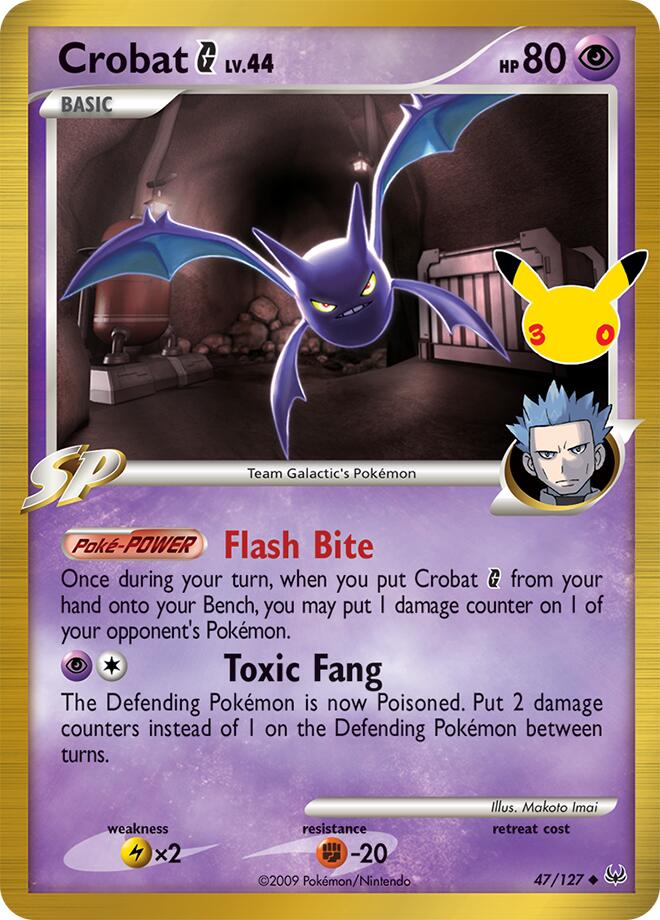 Crobat G | 47/127 | 30th Celebration: Classic Collection
