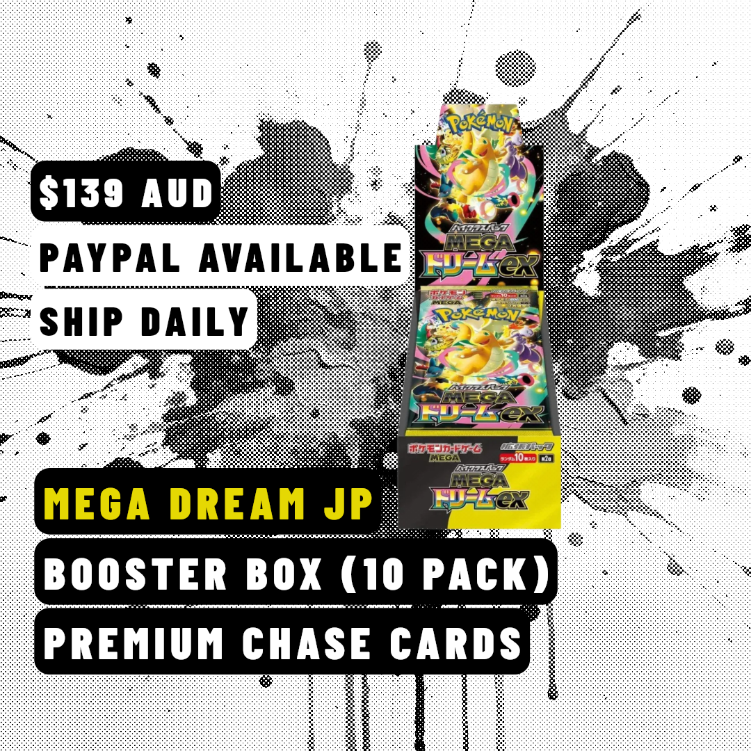 Japanese Pokémon Mega Dream ex Booster Box (Factory Sealed)