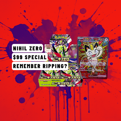 Japanese Pokémon M3 Nihil Zero Booster Box (Factory Sealed)