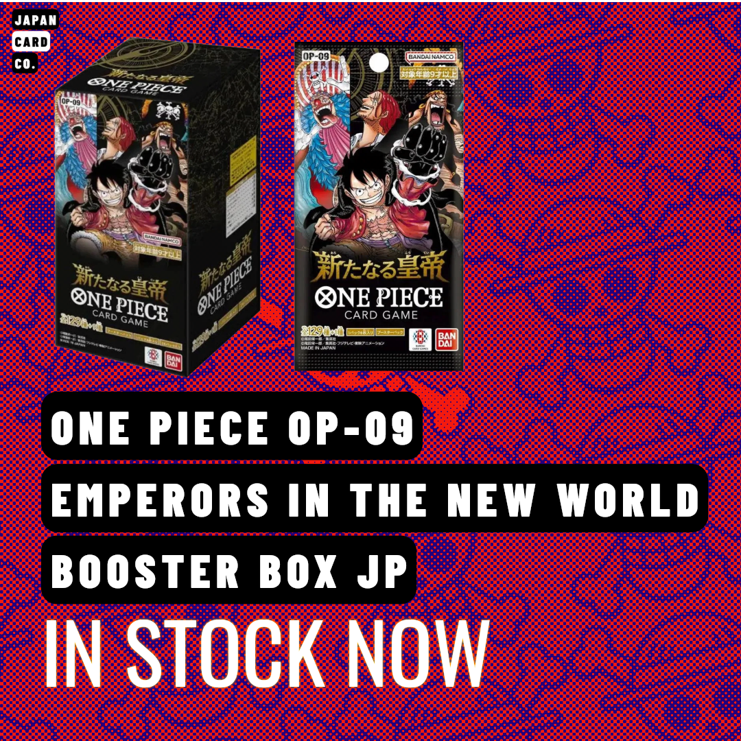 One Piece OP-09 Japanese Booster Box — Emperors in the New World