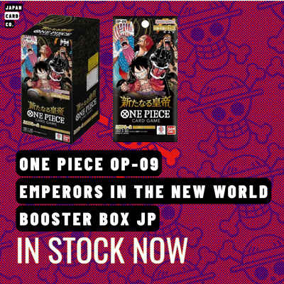 One Piece OP-09 Japanese Booster Box — Emperors in the New World