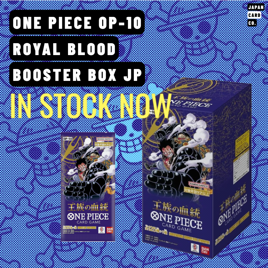 op10 japanese booster box One Piece OP-10 Royal Blood Pack Highlights of Royal Bloodline include the Manga Rare of Trafalgar D op-10 booster box One Piece