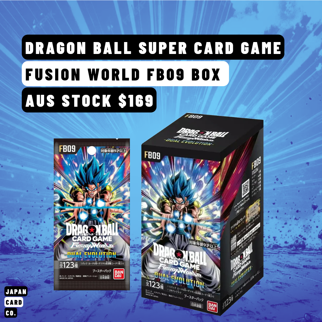 Dragon Ball Super Card Game Fusion World FB09 Booster Box – Dual Evolution (Japanese)