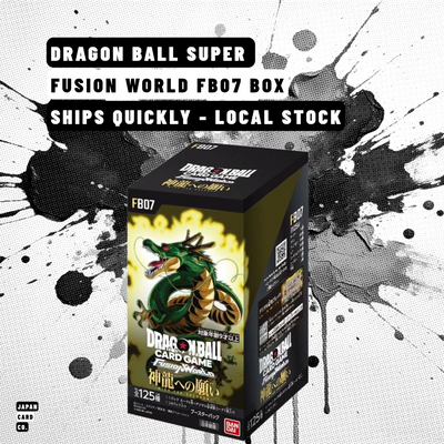 Dragon Ball Super Fusion World FB07 Booster Box (Japanese) – Sealed