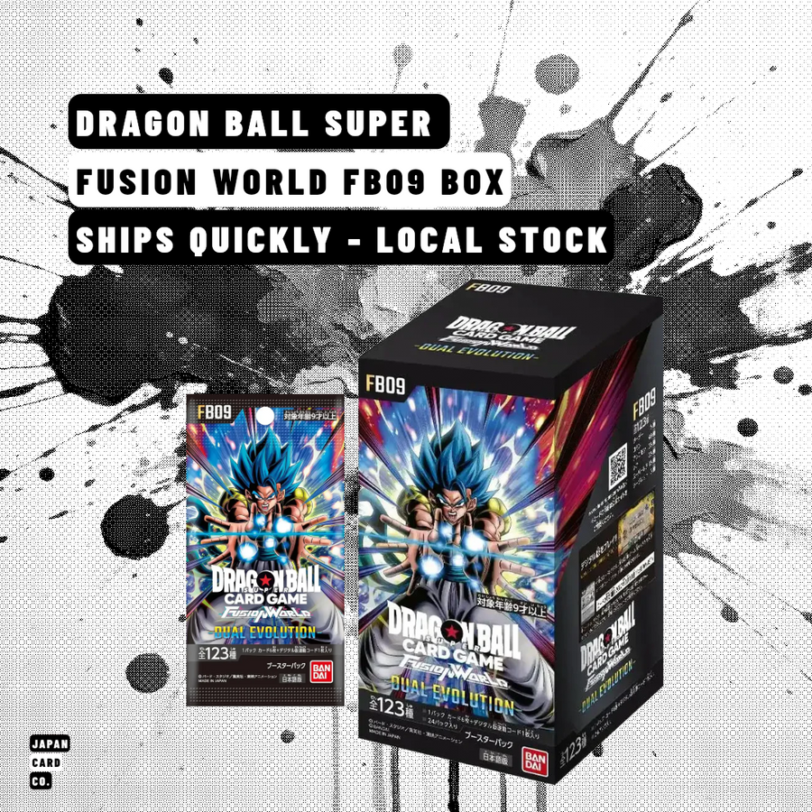 Dragon Ball Super Card Game Fusion World FB09 Booster Box – Dual Evolution (Japanese)
