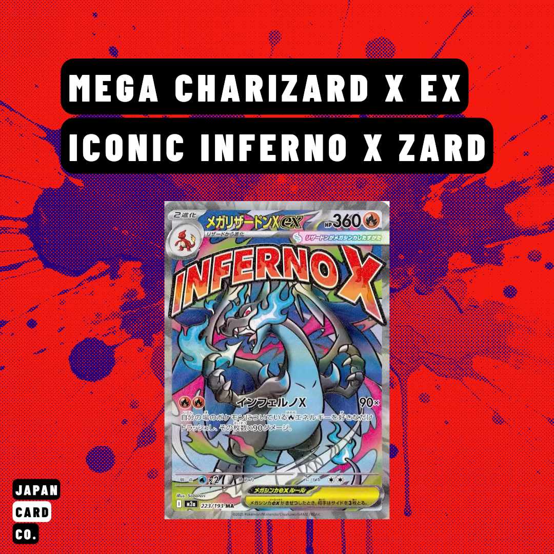 Mega Charizard X EX 223/193 Inferno X (Japanese) – Pokémon Card NM