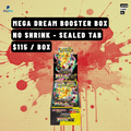 Japanese Pokémon Mega Dream ex Booster Box NO SHRINK