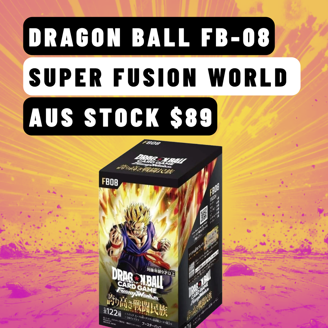 Dragon Ball FB-08 Super Fusion World Japanese Booster Box (Sealed)