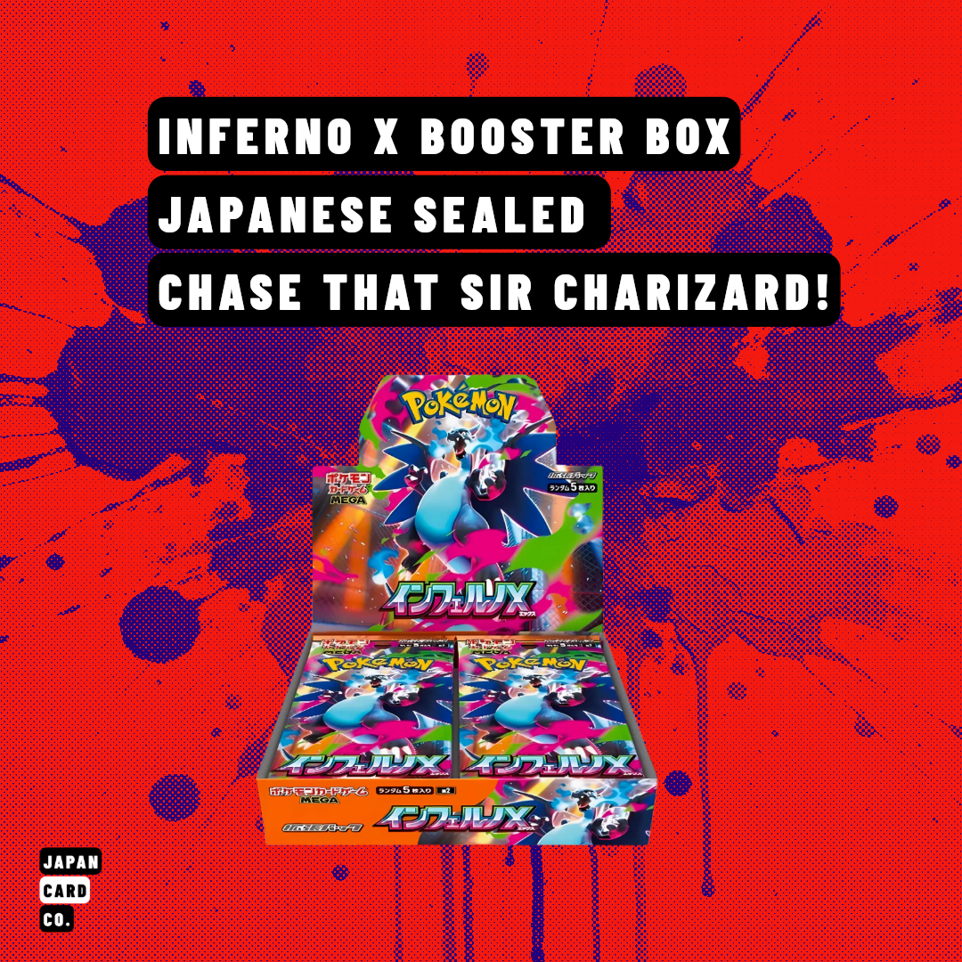 Japanese Pokémon Inferno X (M2) Booster Box (Factory Sealed)