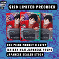 One Piece Monkey D. Luffy Ichiban Kuji Promo Card (Japanese) – Sealed Limited Stock