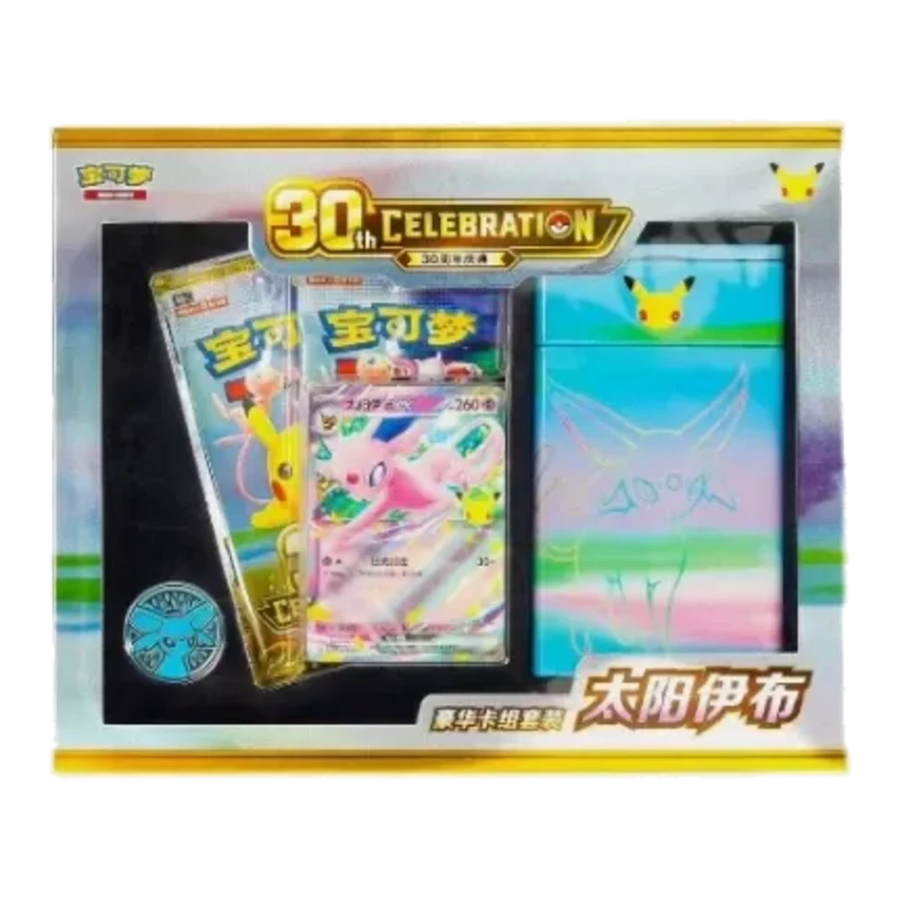 Espeon Deluxe Deck Set (Chinese) | 30th Anniversary